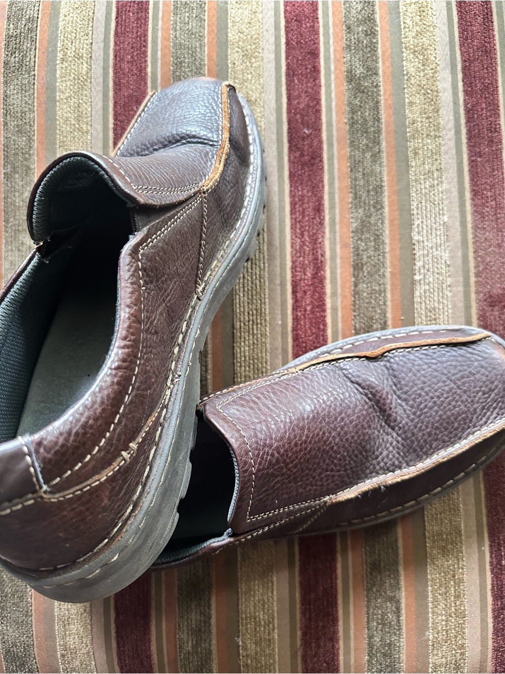 Men's Slip-On Leather Loafers - Brown
Clark’s size 12 - Picture 2 of 7